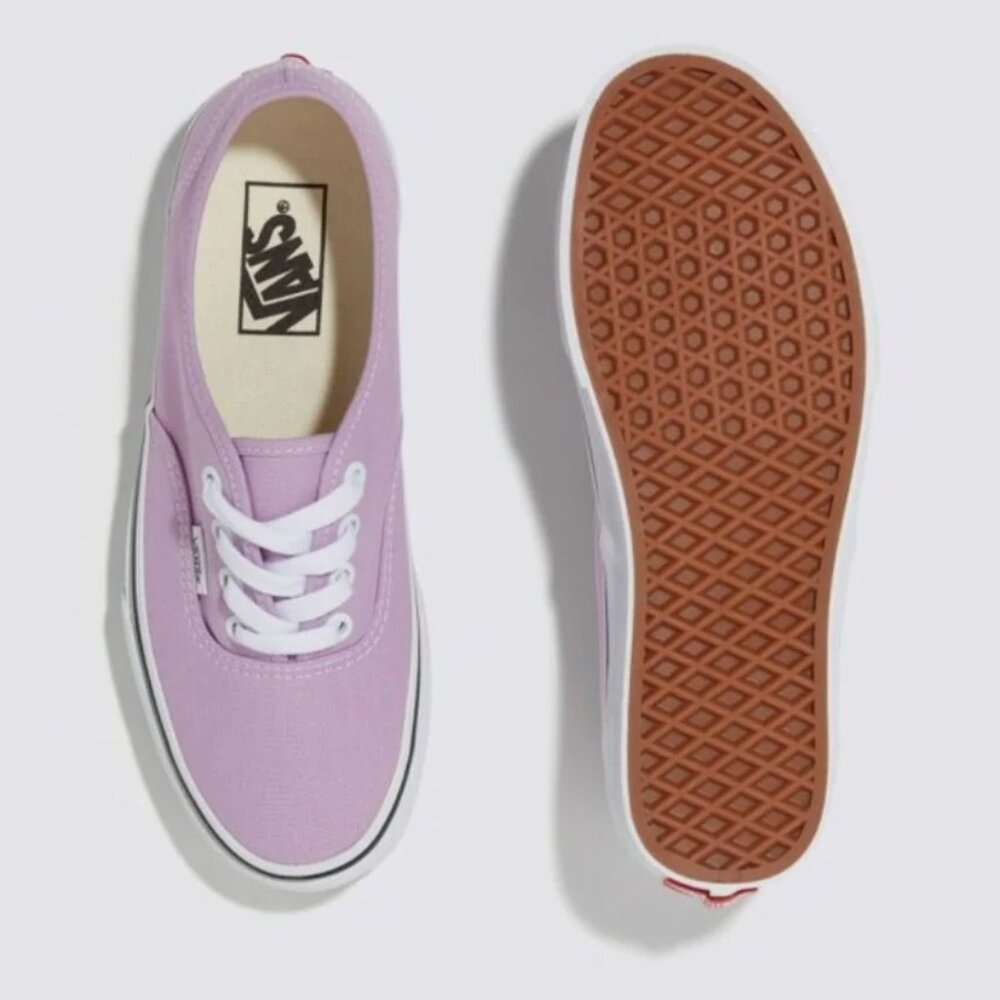Vans, Women 6.5/Men 5.0, Authentic, COLOR THEORY LUPINE laced sneakers